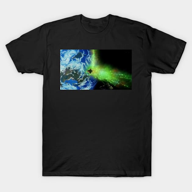 Axis Shock T-Shirt by Necrotoph